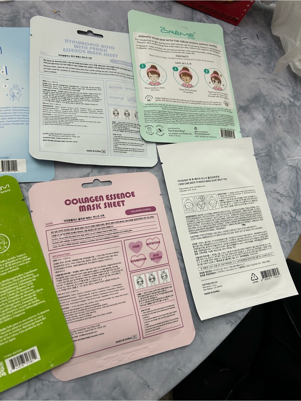 Lot of 10 Face Masks - Picture 5 of 5